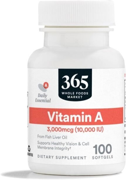 365 by Whole Foods Market, Vitamin A