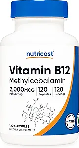 Nutricost Vitamin B12 (Methylcobalamin)