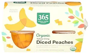365 by Whole Foods Market, Organic Diced Peaches