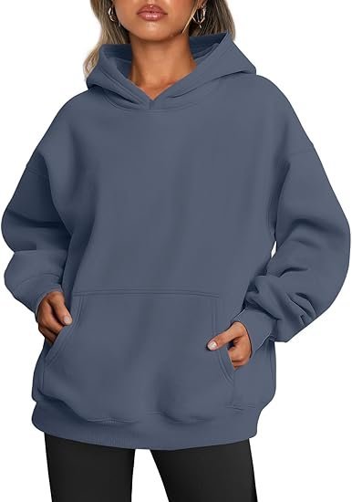 Trendy Queen Womens Oversized Hoodies Fleece Sweatshirts Long Sleeve Sweaters Pullover Fall Outfits